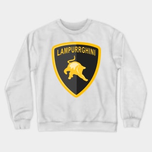 Lampurrghini The Bold Lamborghini Cat Crewneck Sweatshirt